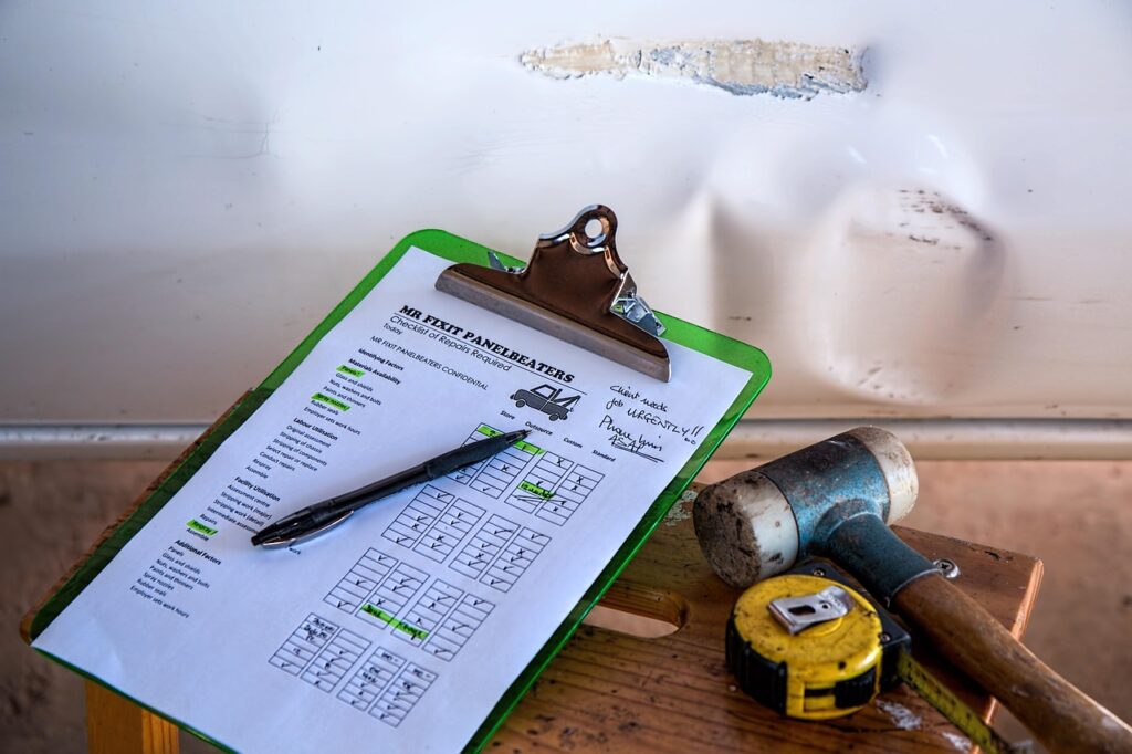 もらい事故の修理における流れとは？